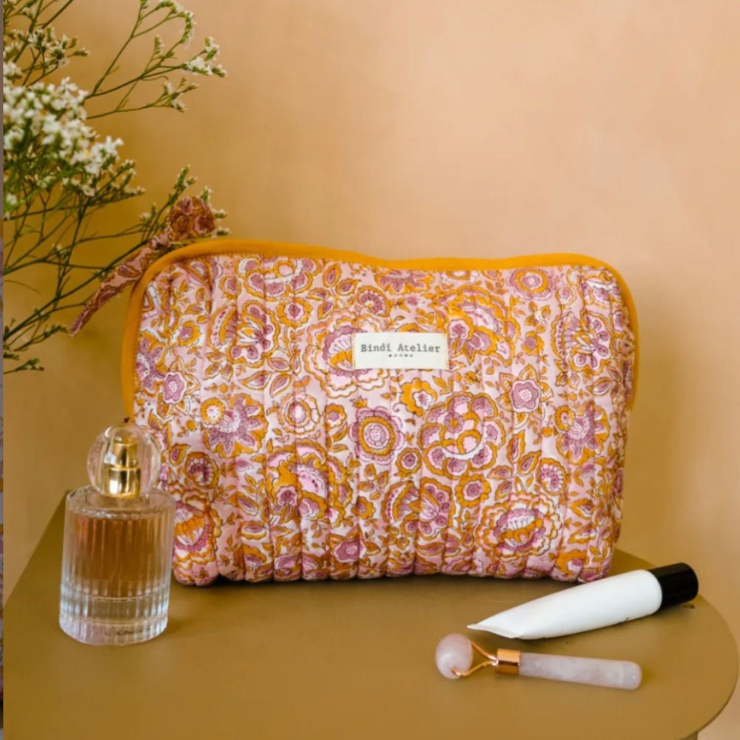 Trousse de toilette Garda Pop Pink – Bindi Atelier