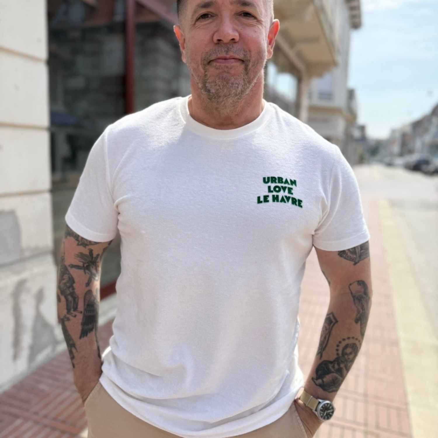 T-shirt Timeo homme éponge “Urban Love Le Havre” 