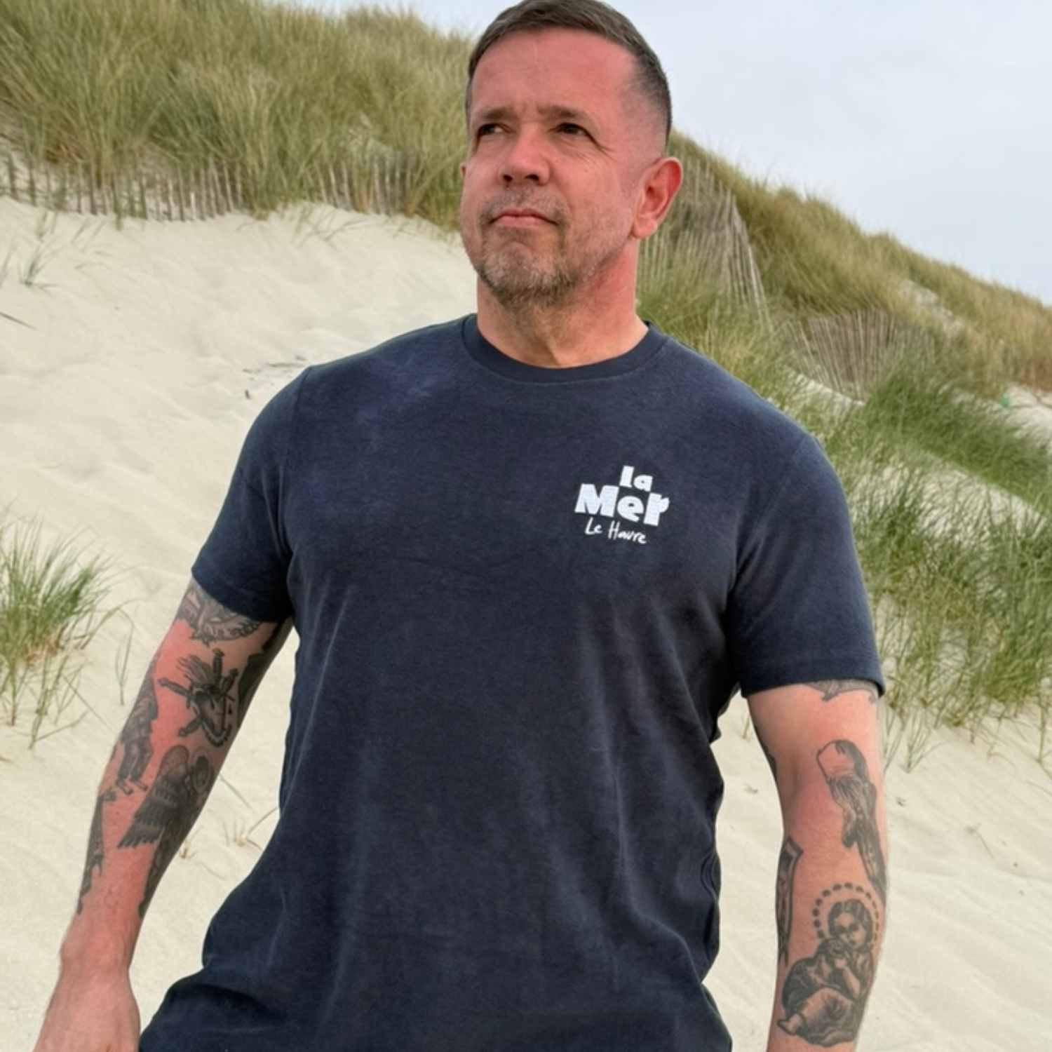 T-shirt Timeo homme éponge “La Mer Le Havre”