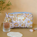 Trousse de toilette Garda Bleuet – Bindi Atelier