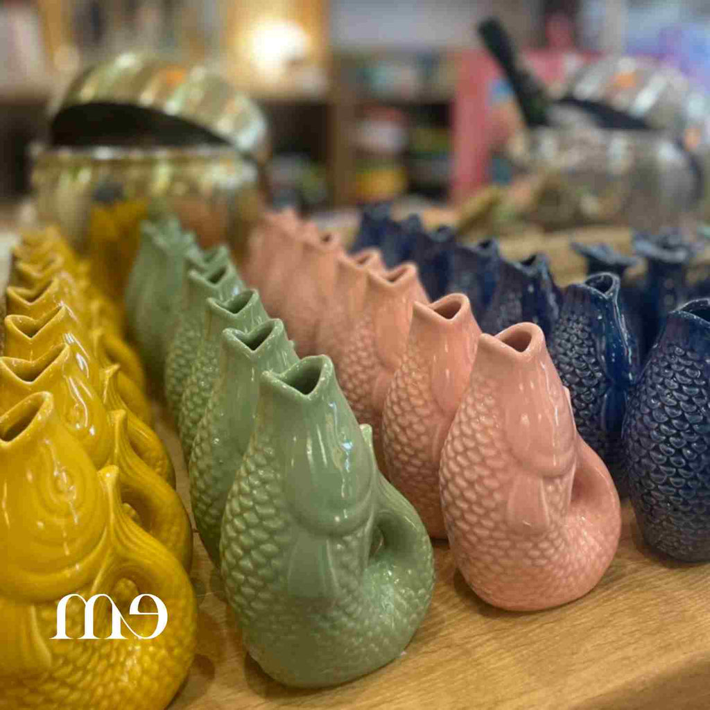 Mini vase poisson