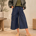 Bermuda cargo ample en jean – Johanna Paris