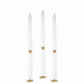 Set de 3 Bijoux de Bougies – Étoiles Dorées – Boncoeur