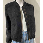 Veste bombers Vegas effet laine