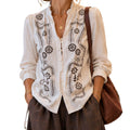 Chemise brodée Johanna Paris