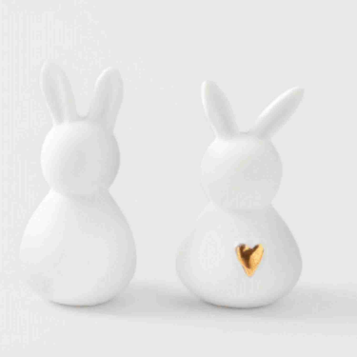 Mini lapin de Pâques en porcelaine Räder