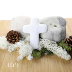 Croix étoile Emany en albâtre