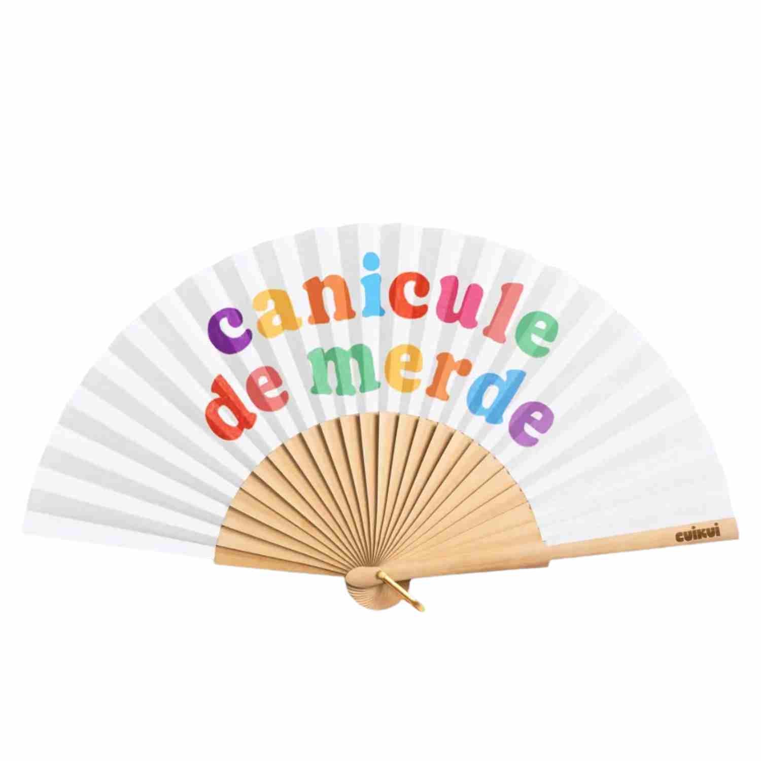 Eventail Canicule de merde