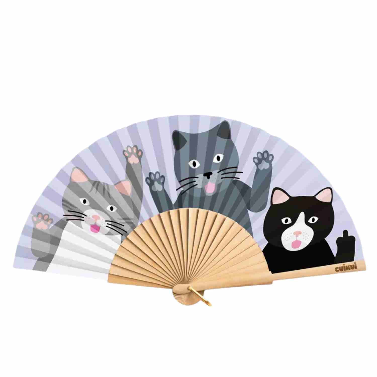 Eventail Kitty chat