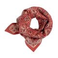 Foulard Garda framboise – Bindi Atelier