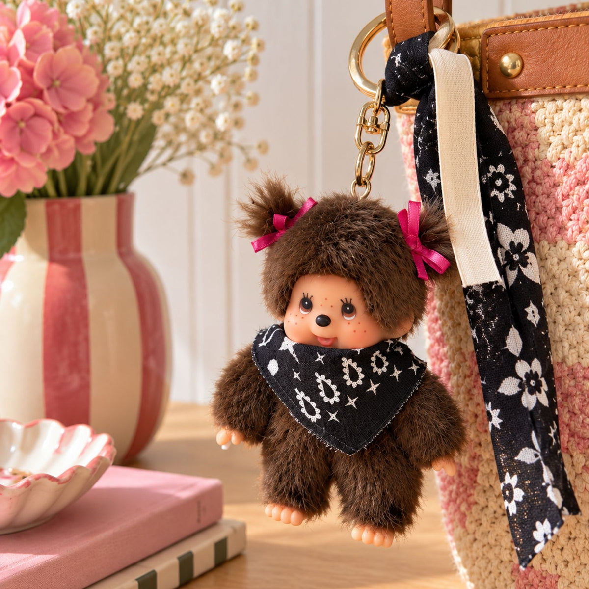 Grigri Kiki Mon Petit Léon x Monchhichi