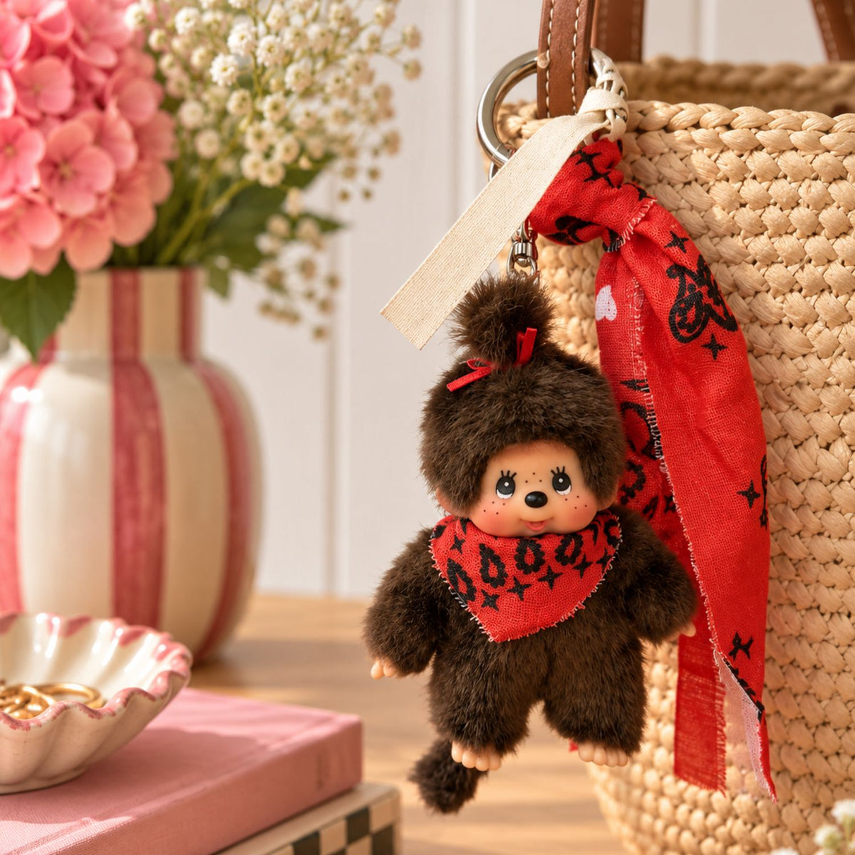 Grigri Kiki Mon Petit Léon x Monchhichi