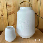 Lanterne en porcelaine avec anse GM