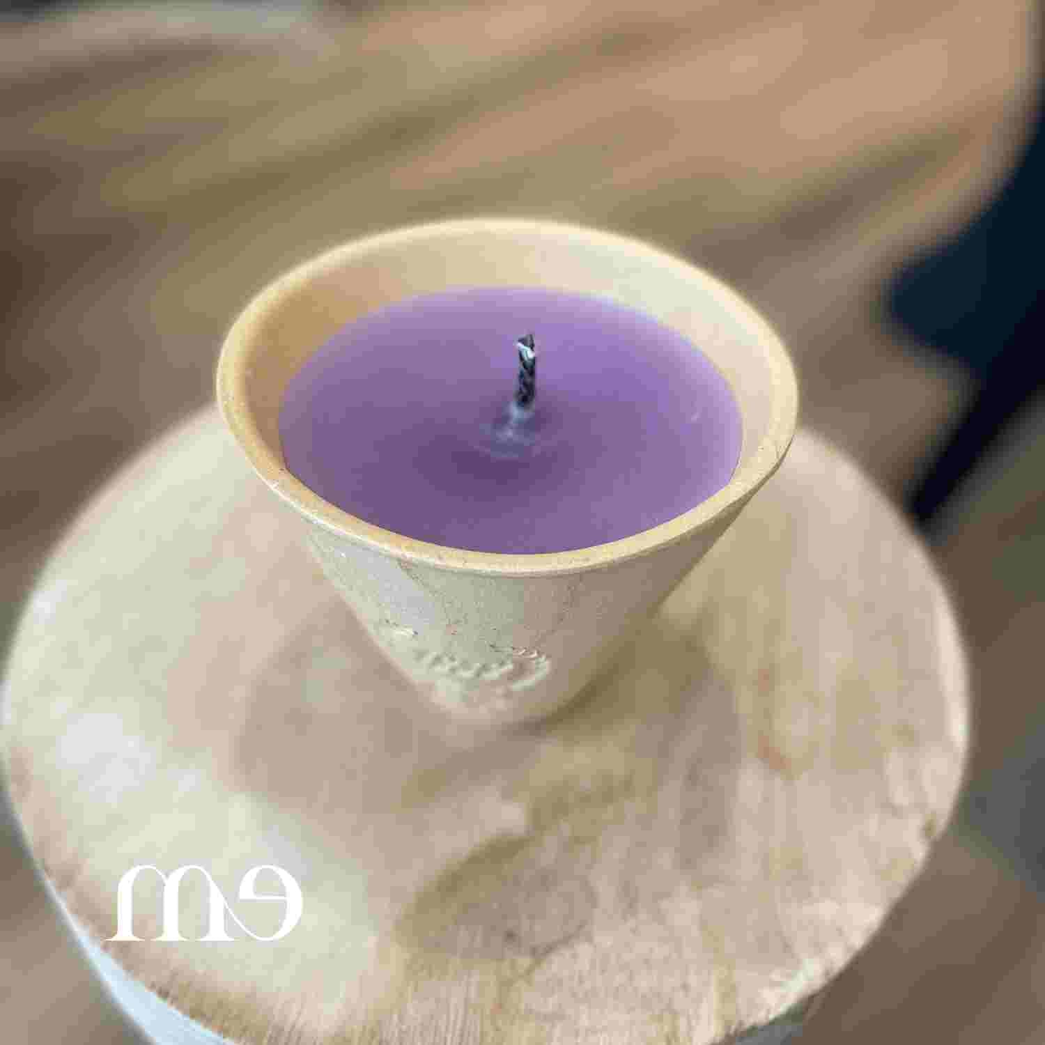 Bougie Citronelle bio Ciergerie des Prémontrés