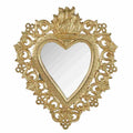 Miroir Ex voto coeur doré