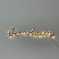 Mot lumineux Led Bonheur de Bazardeluxe