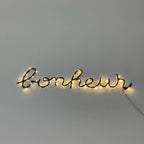 Mot lumineux Led Bonheur de Bazardeluxe