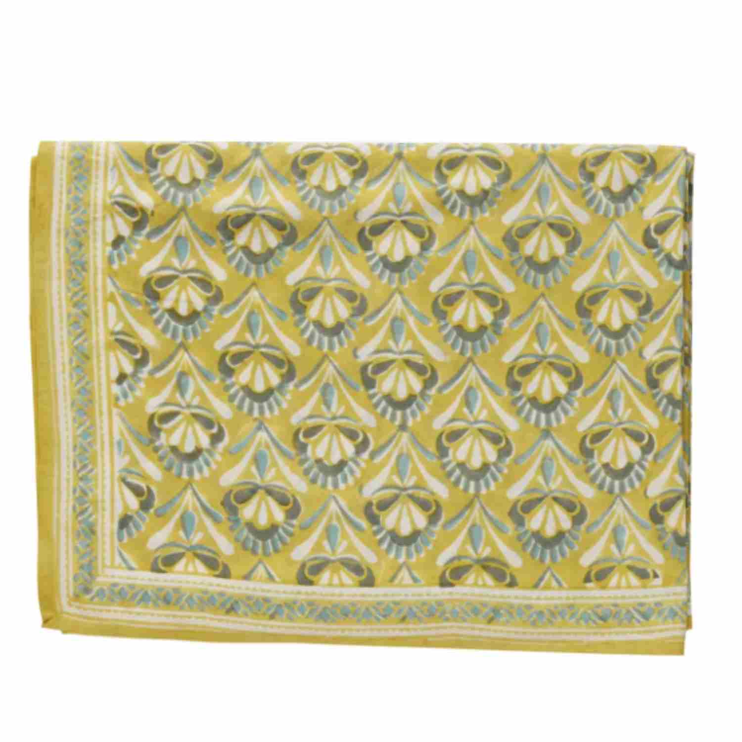 Nappe Indy Banane 170x250cm