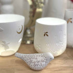 oiseau de la marque rader en faience come fly with me