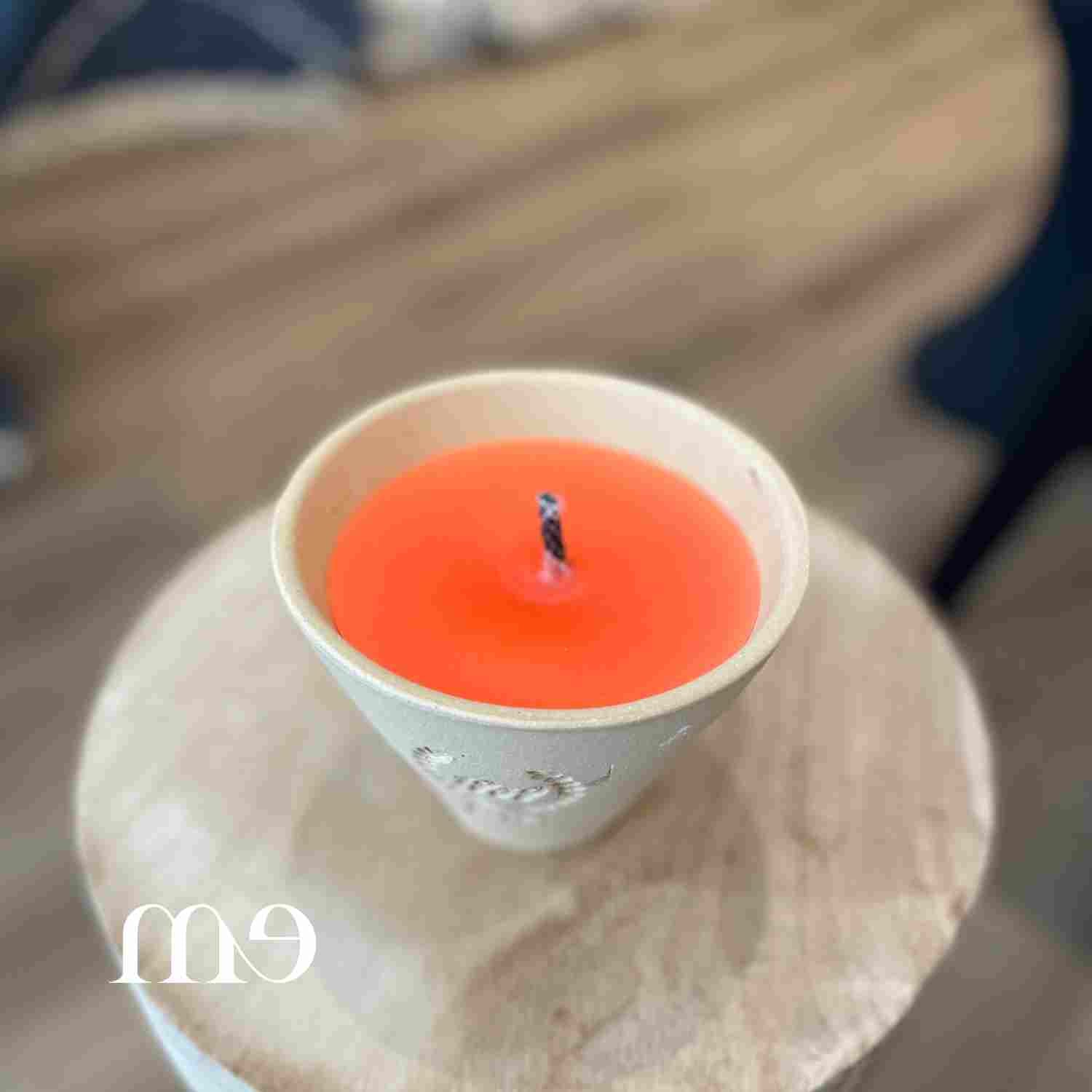 Bougie Citronelle bio Ciergerie des Prémontrés