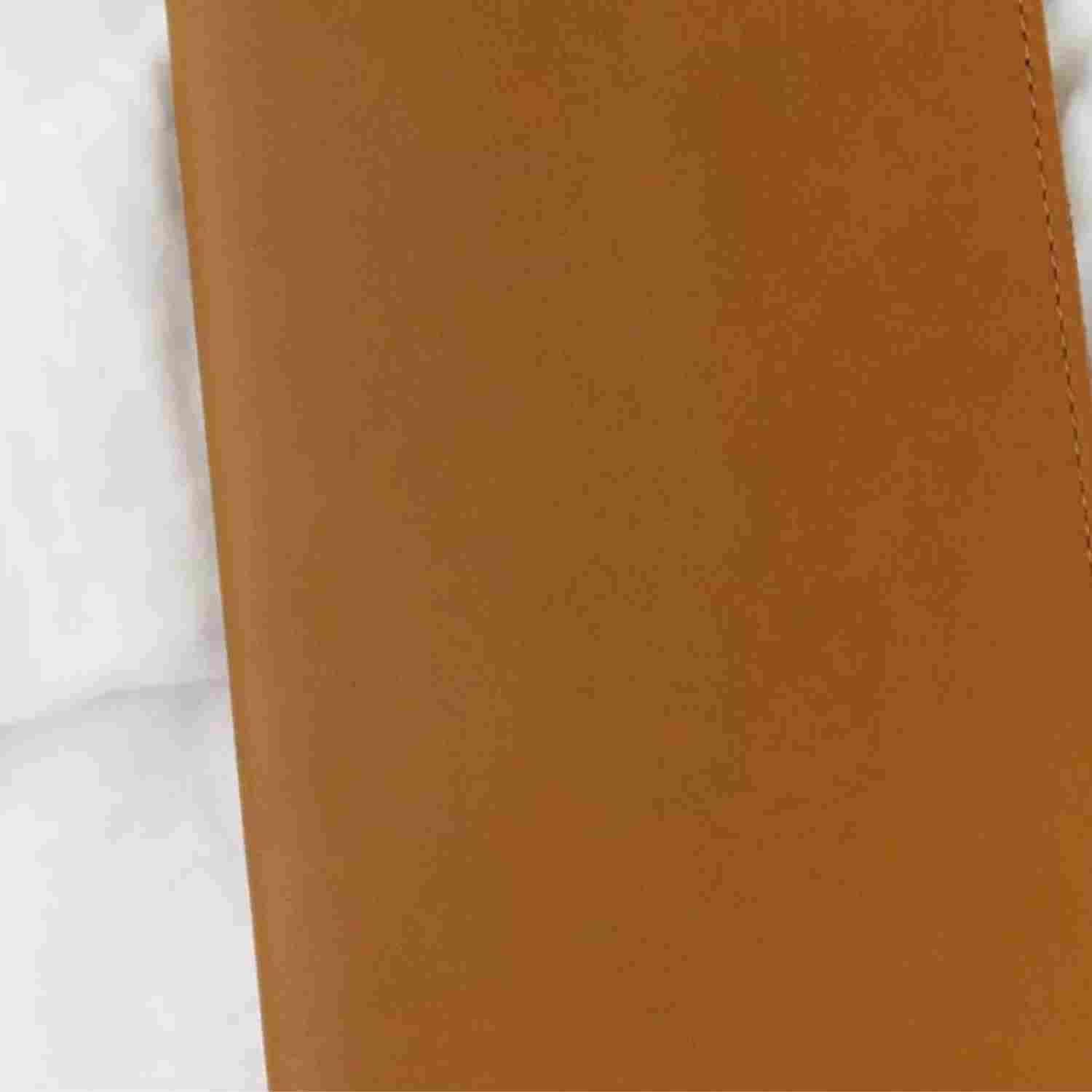 Etui passeport en cuir Barnabé aime le café