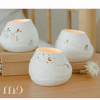 photophore en porcelaine de la marque rader
