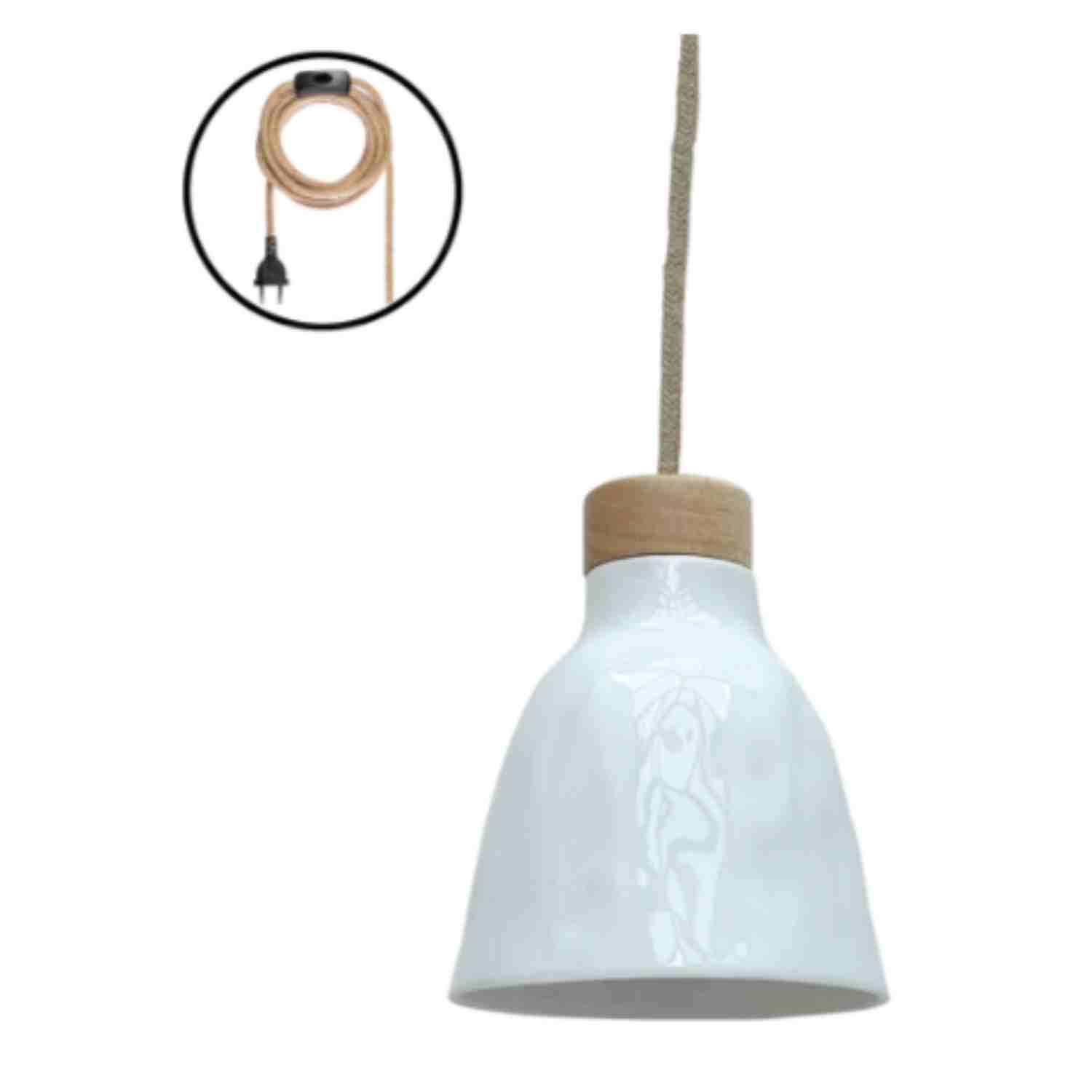 lampe baladeuse en porcelaine simple