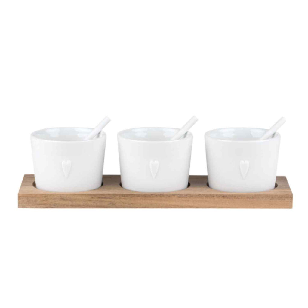 Set 3 pots pour lunch, apéro