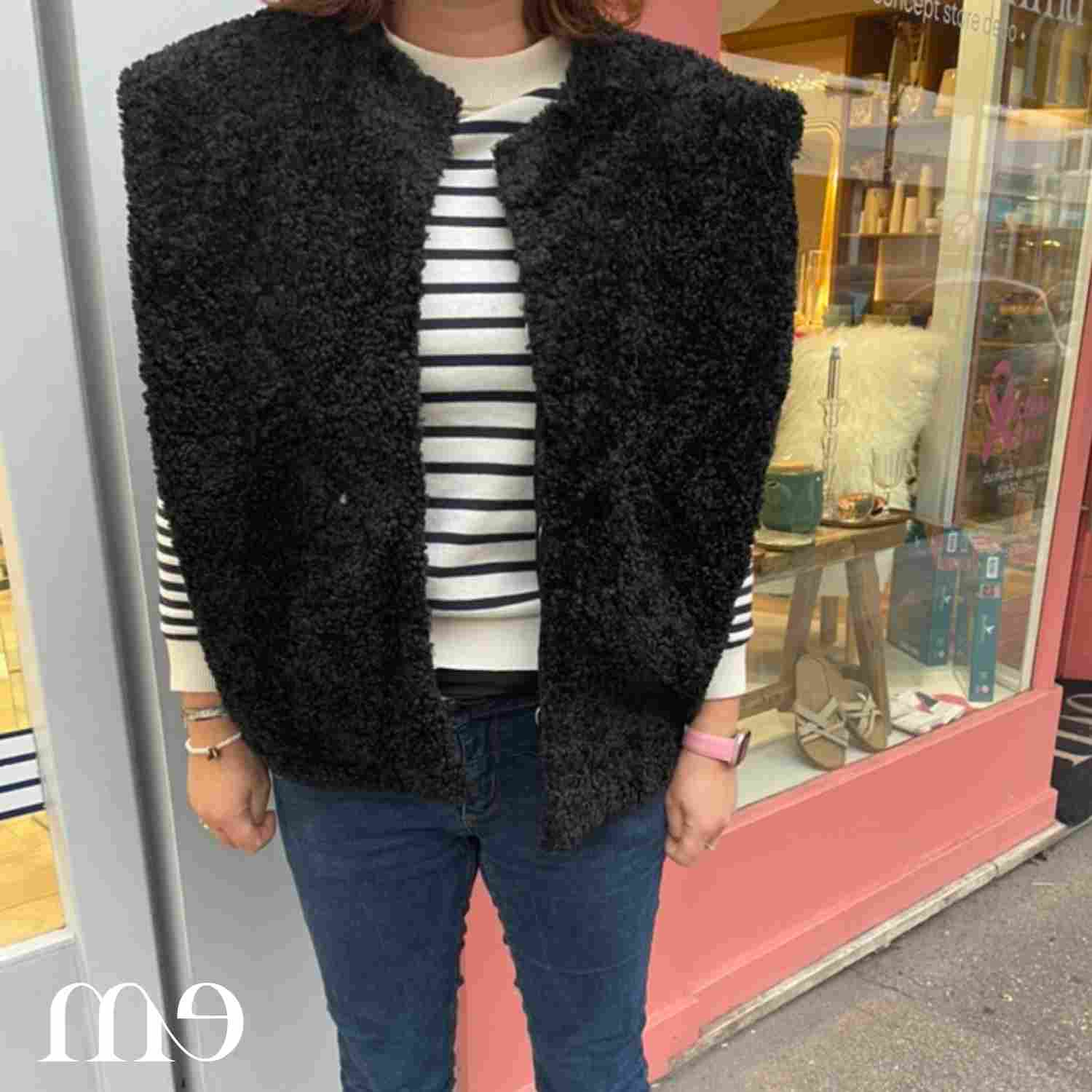 Veste Cali moumoute de Adoré Paris