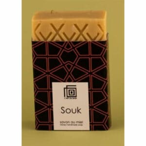 Savon au miel de la marque l'art du bain qui s'appelle Souk