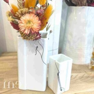 set de 2 vases en porcelaine rader