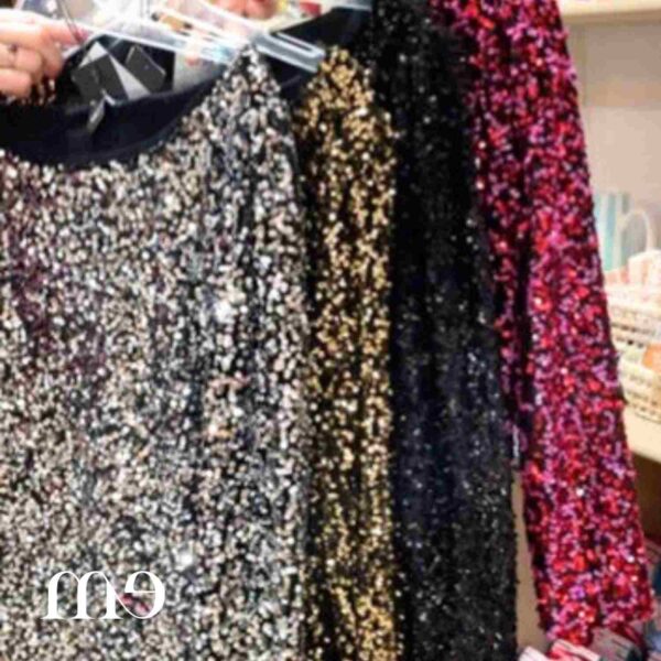 Robe sequin de fête – Image 3