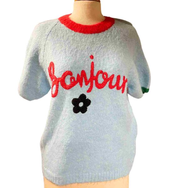 Pull bonjour manche courte – Image 3