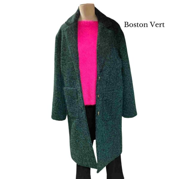 Manteau Boston effet laine – Image 2